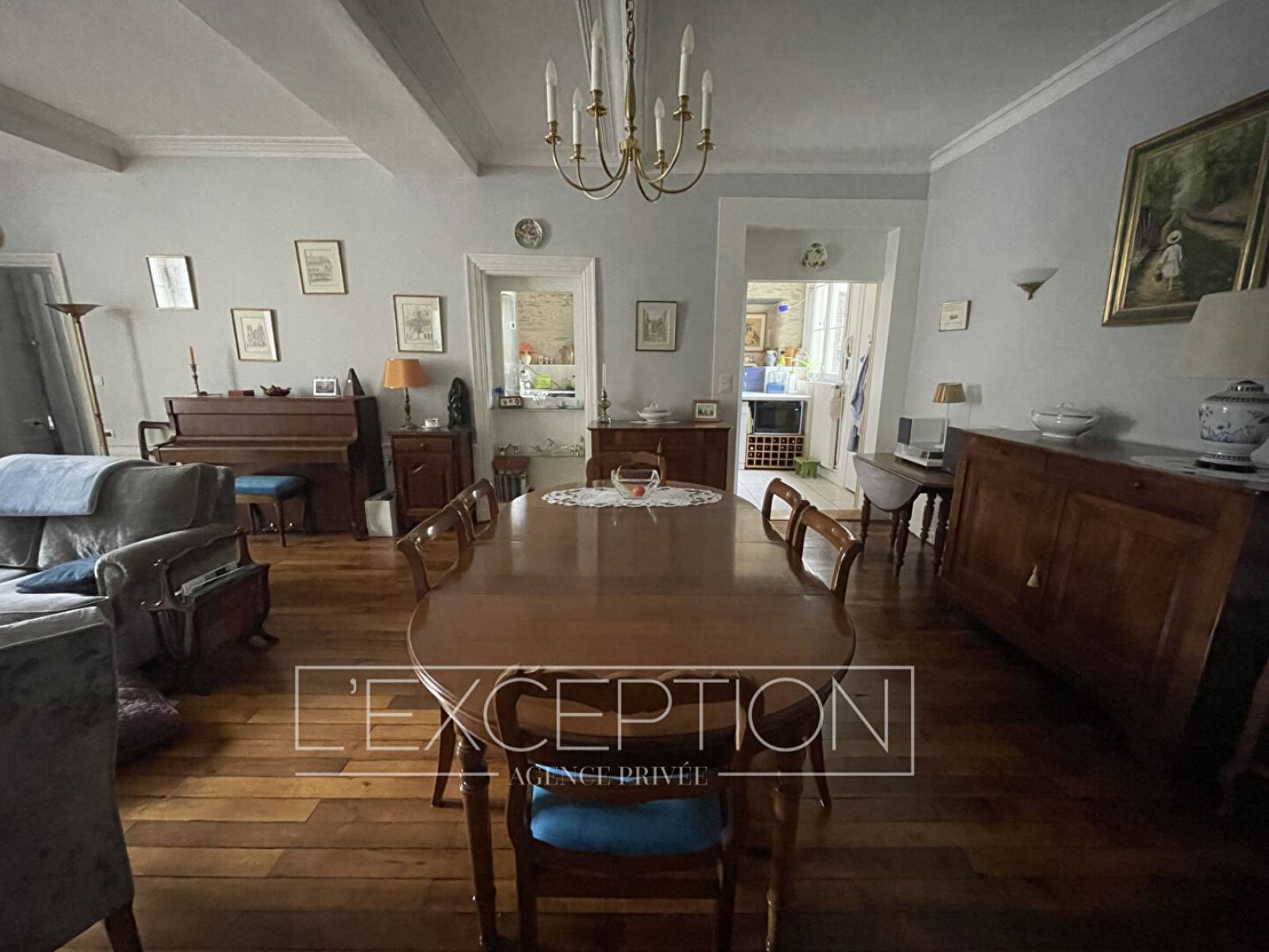 Appartement en hyper centre d'Angers dans un ancien hôtel particulier
