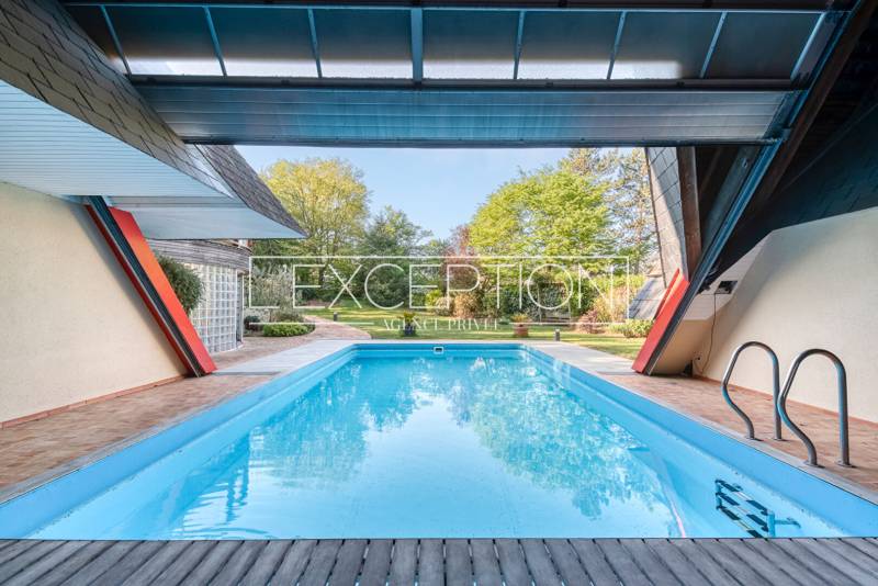 Maison d'architecte dans un cadre d'exception avec espace spa et piscine - Saint Barthélemy d'Anjou - Maine et Loire
