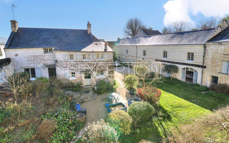 Sérénité et charme intemporel troglodyte à proximité de SAUMUR