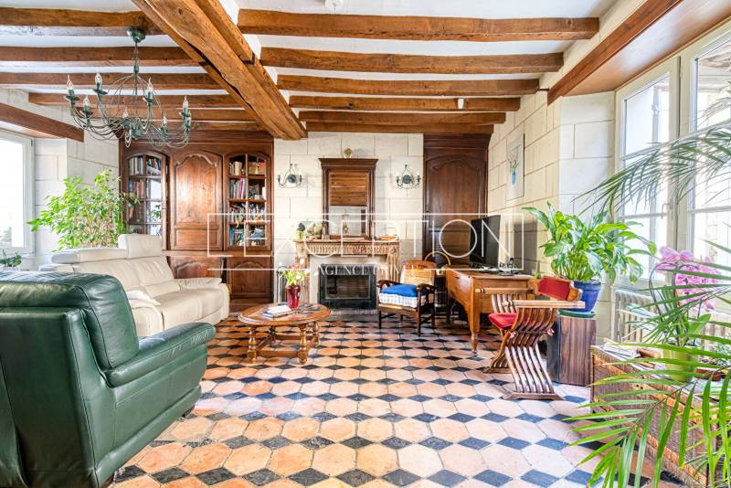 Sérénité et charme intemporel troglodyte à proximité de SAUMUR